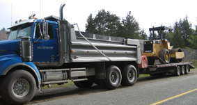 Excavating Equipment on Vancouver Island, BC 